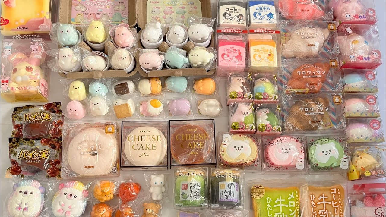 huge ibloom squishy haul!! ᯓ★ 🍥