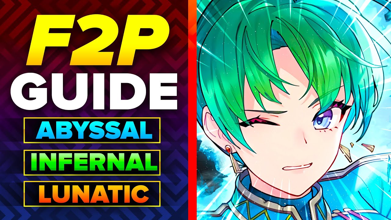 Emblem Lyn ABYSSAL, Infernal, Lunatic F2P No SI & No Seals Guide - Fire Emblem Heroes [FEH]