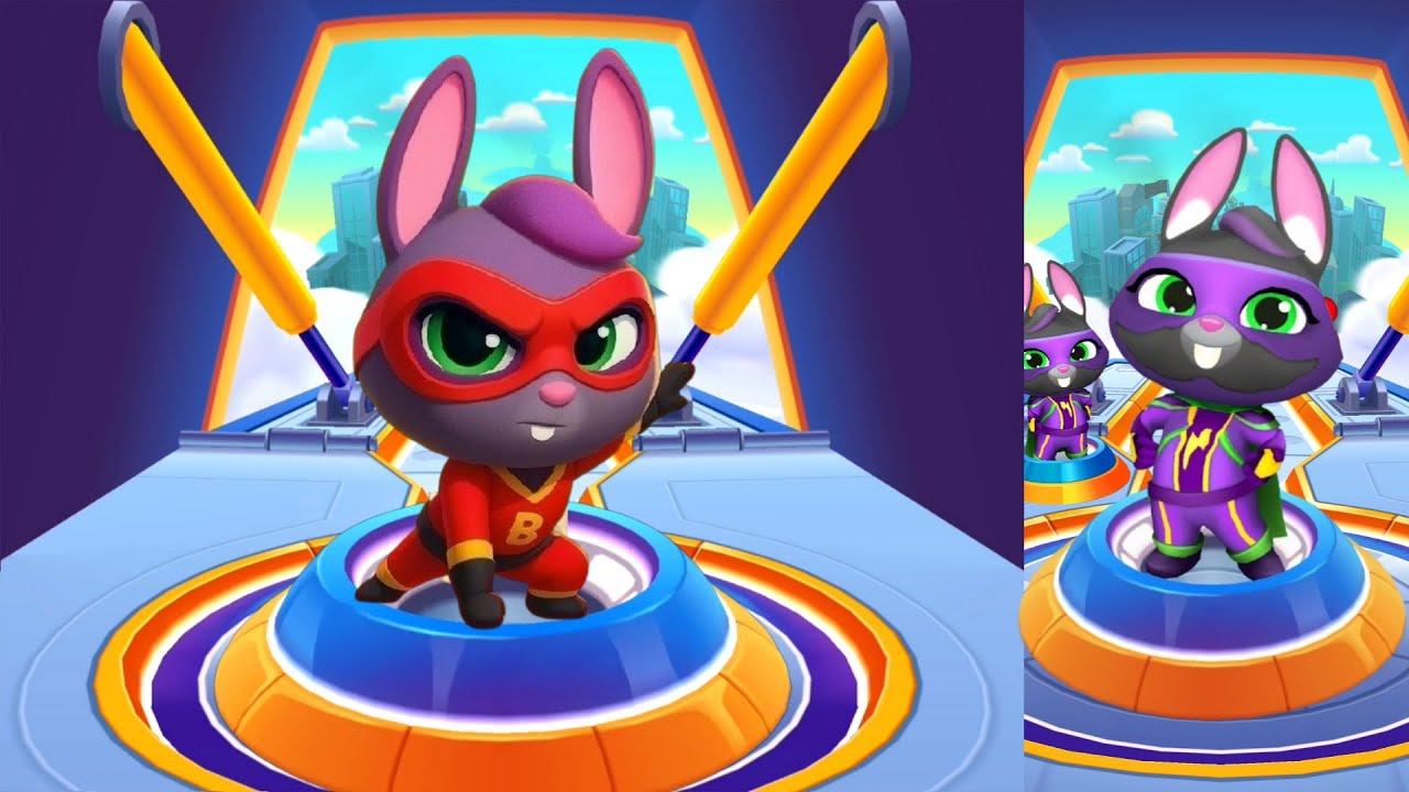 Talking Tom Hero Dash Unlock New Character Super Hero Becca - Android iOS Gameplay