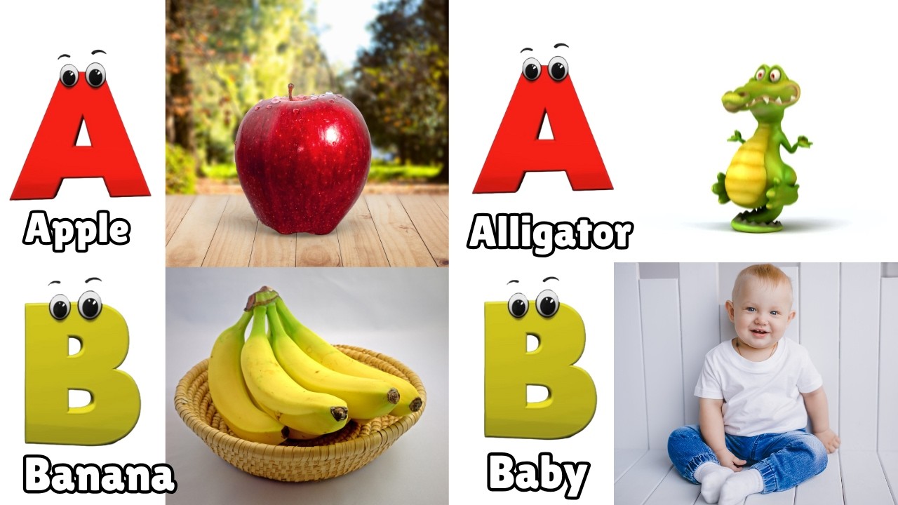 ABC Phonics Song - Toddler Learning Video Songs , A for Apple , Nursery Rhymes , Alphabet song