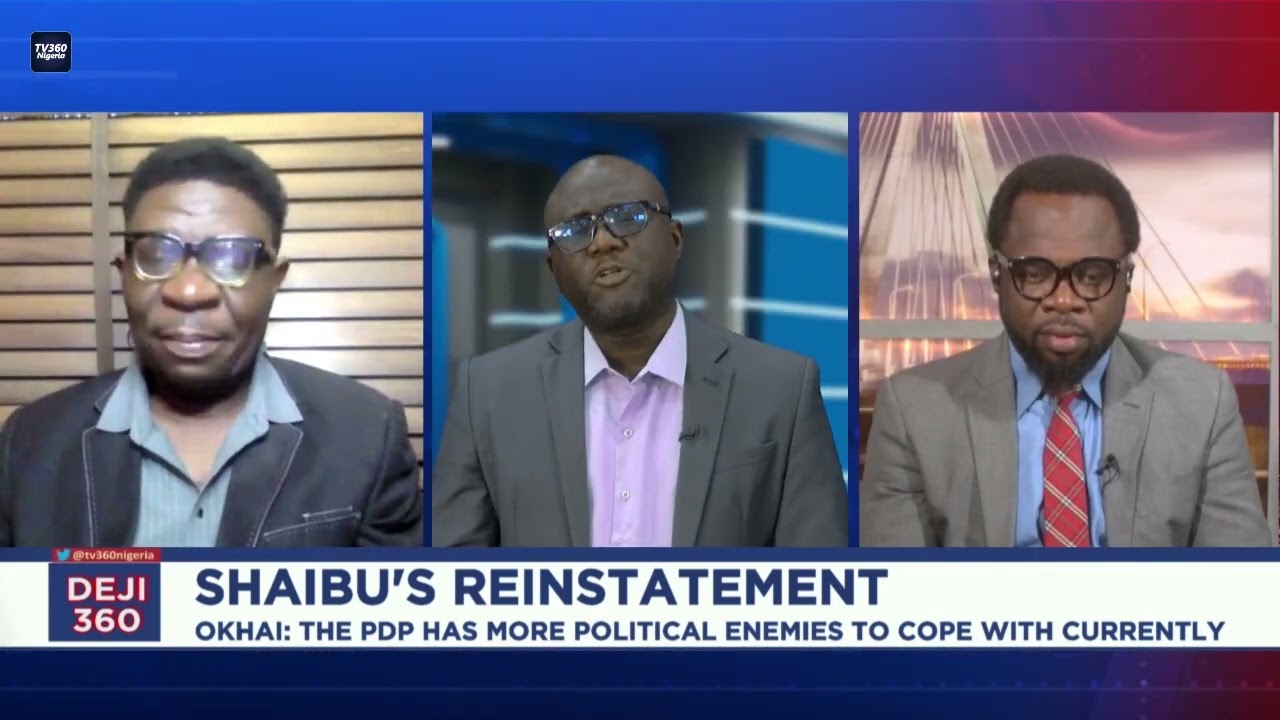DEJI360 EP 498 PT 2: Court  reinstates  Philip Shaibu as Edo State Deputy Governor
