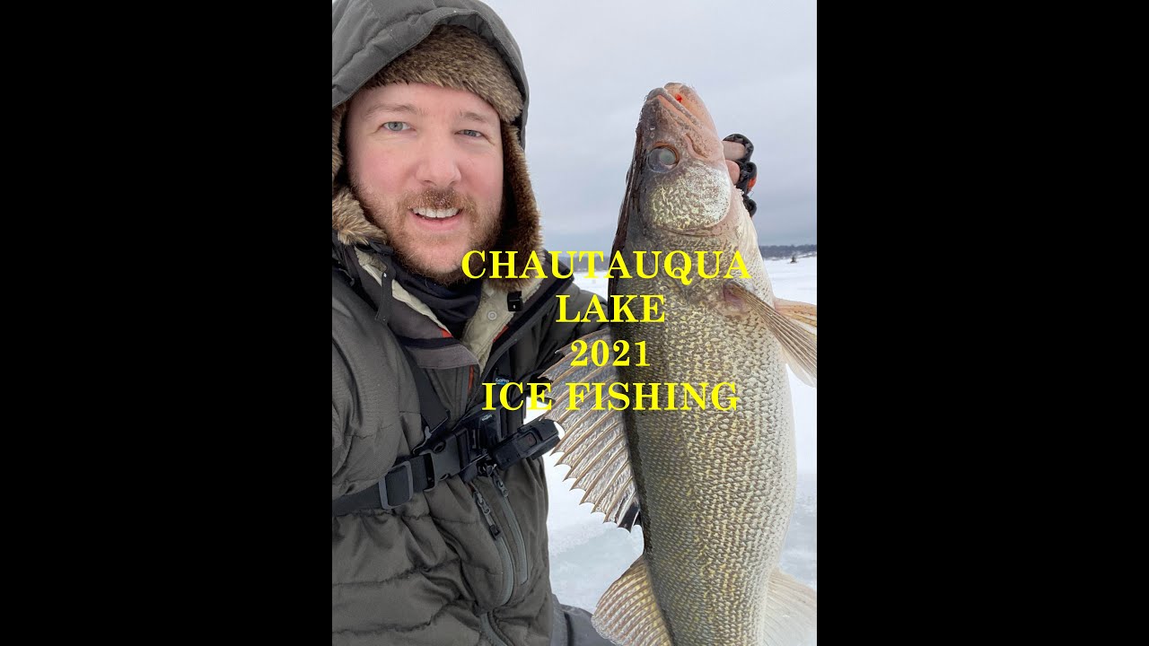 Jigging for Chautauqua Lake Walleye - Ice Fishing