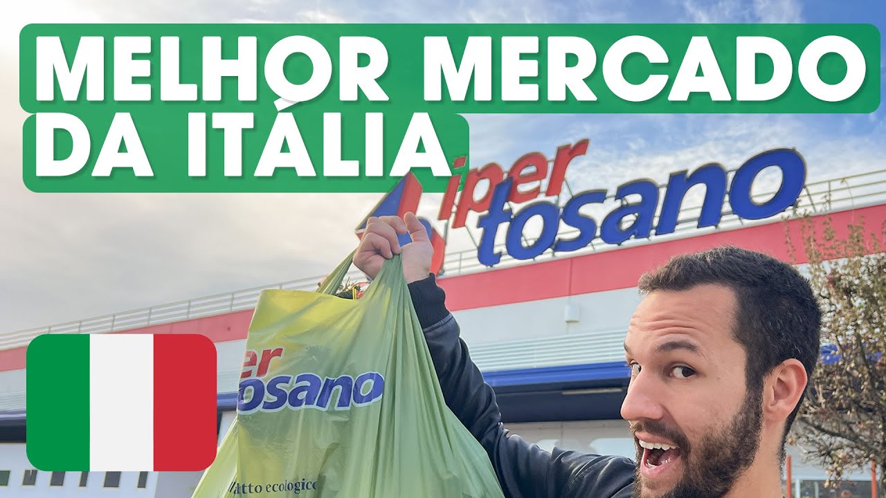 COMO &Eacute; UM SUPERMERCADO NA IT&Aacute;LIA? - Com pre&ccedil;os
