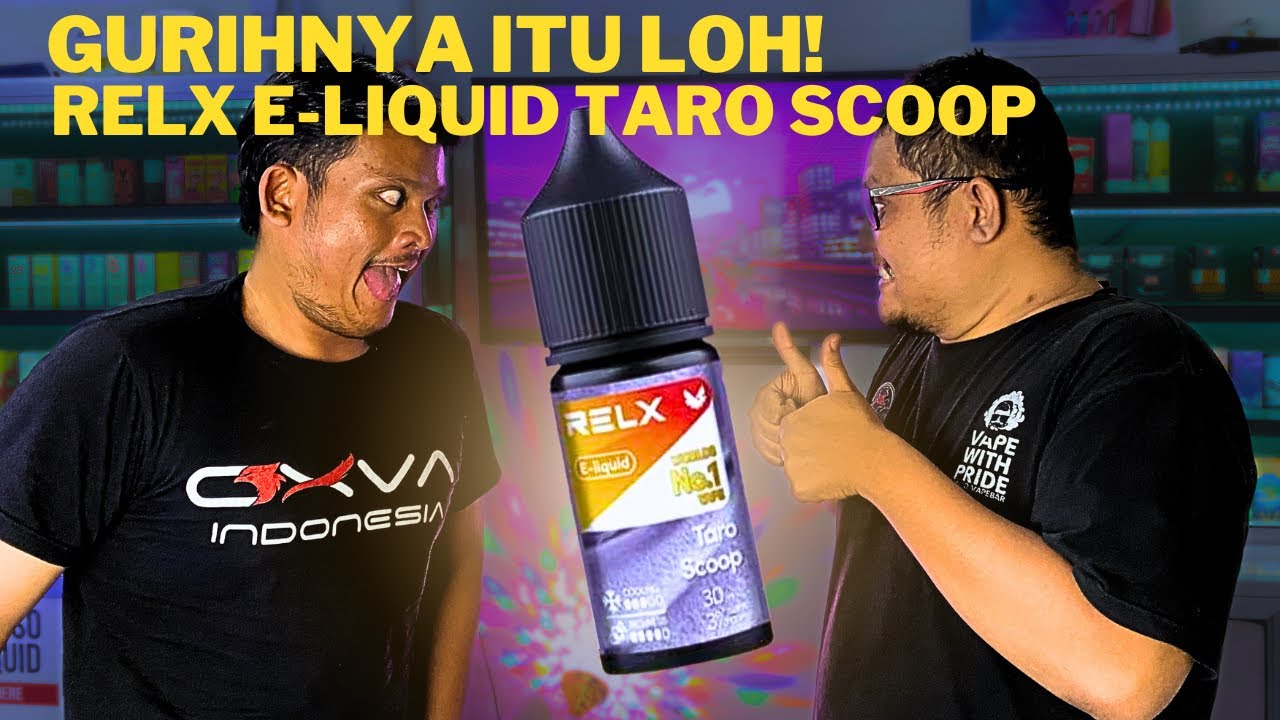 Relx E-Liquid - Taro Scoop AUTO BUY INI MAH !