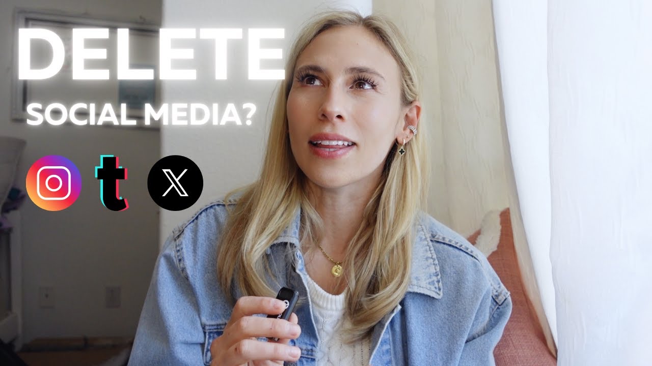 Do you really need to delete social media to live a fulfilled life? An open conversation