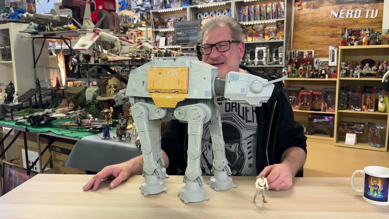 Holy Plastic - Star Wars AT-AT Walker! @NERDtv