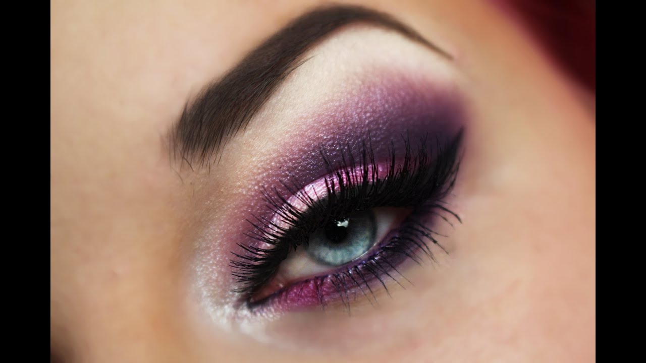 Violet/Lila Make-up Tutorial / Smokey Eyes / Super einfache Schmink Anleitung