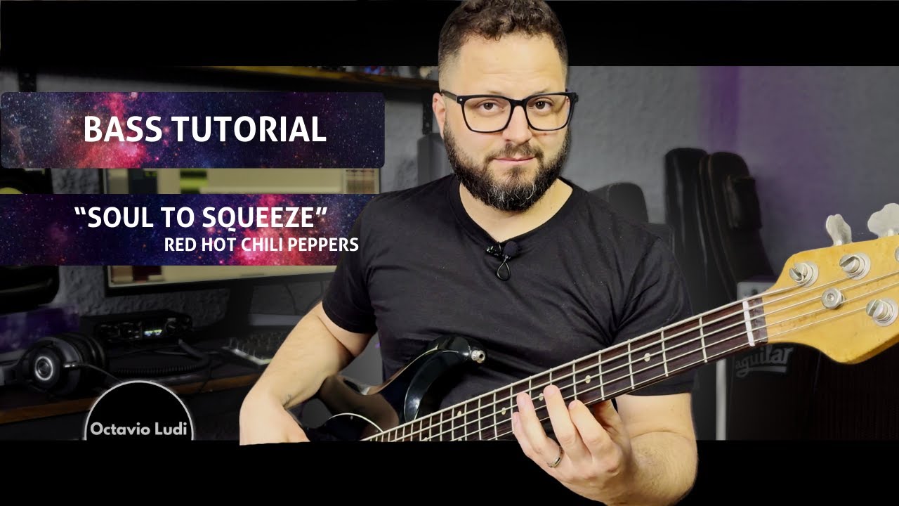 Como tocar Soul to Squeeze de Red Hot Chili Peppers | Bass Tutorial | Octavio Ludi