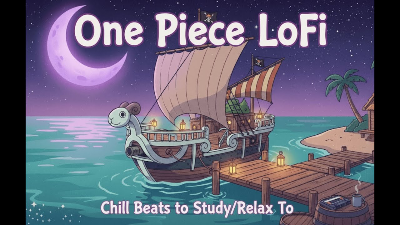 One Piece LoFi 🏴‍☠️ Going Merry Chill Beats to Study: Relax To