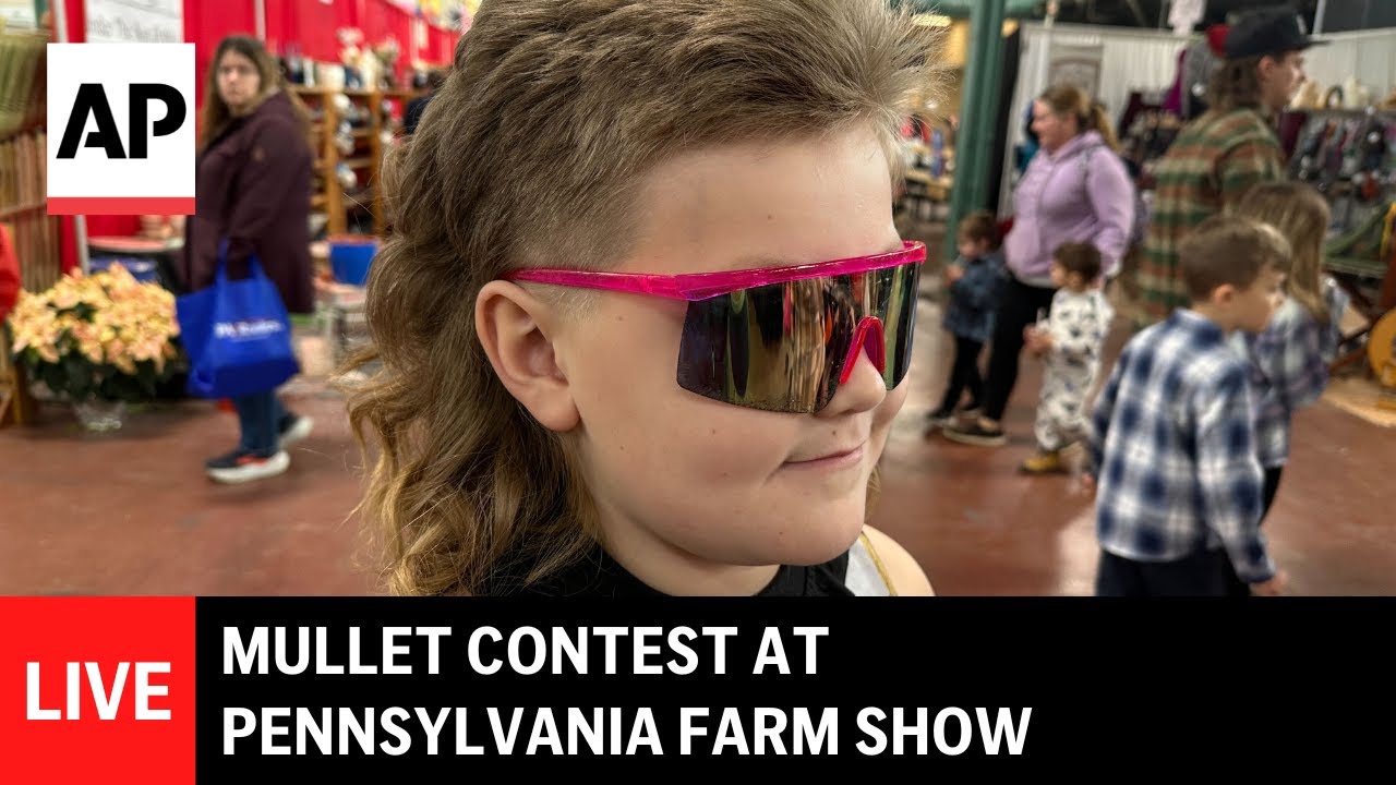 LIVE: Mullet contest at Pennsylvania Farm Show
