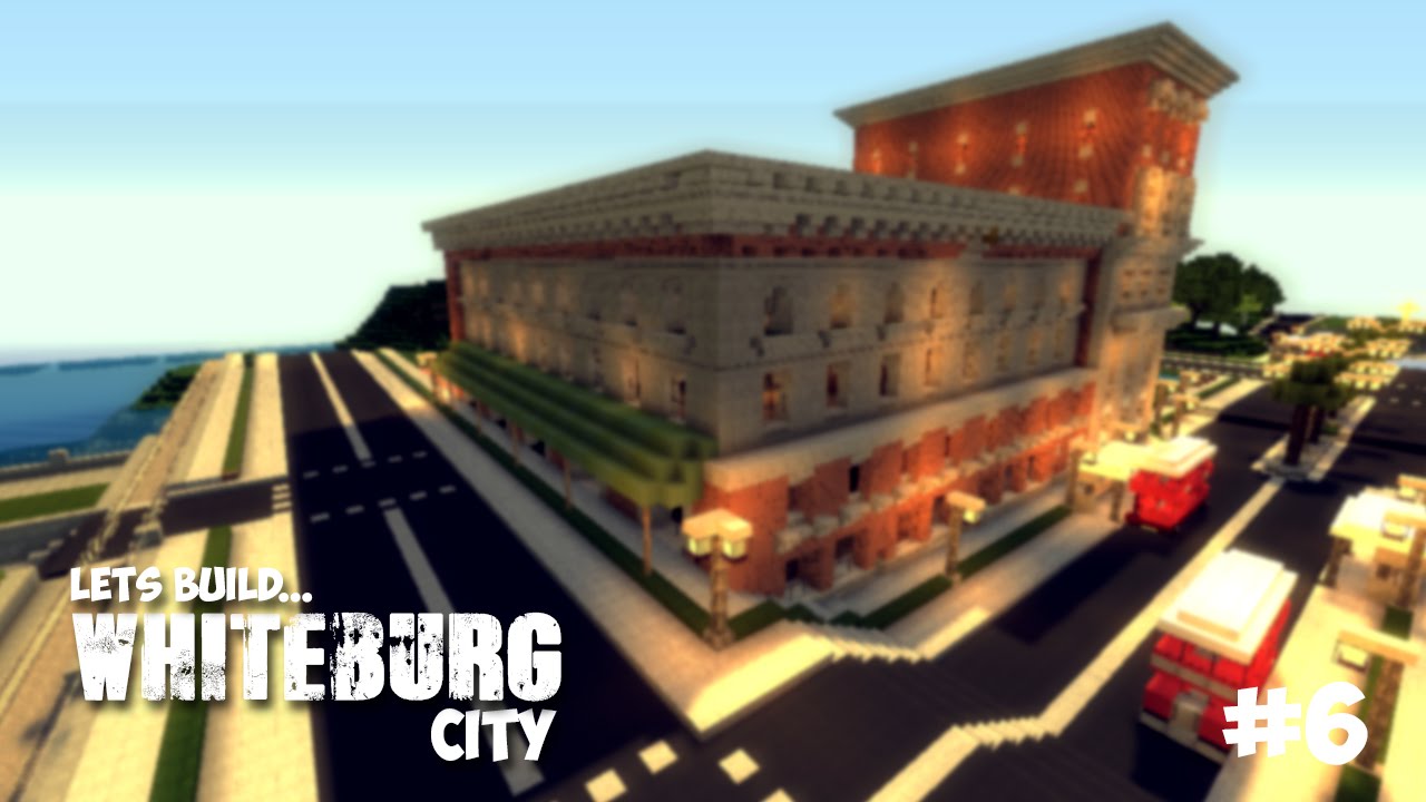 Minecraft lets build - Whiteburg City - Victorian Department Store