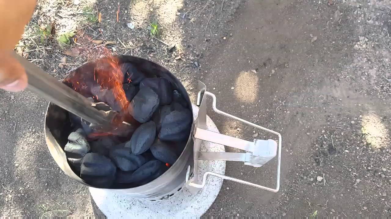 Backyard Charcoal Heat Treating on a Budget