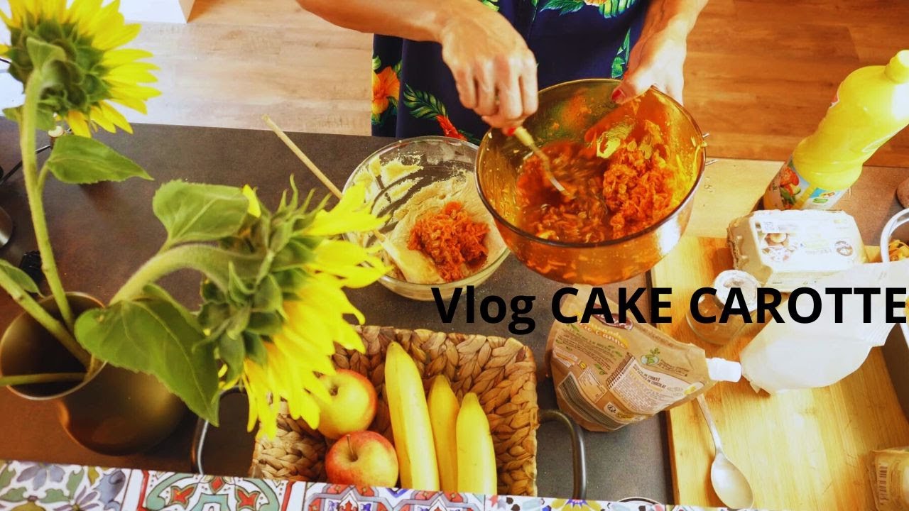 Recette cake carotte à la cannelle