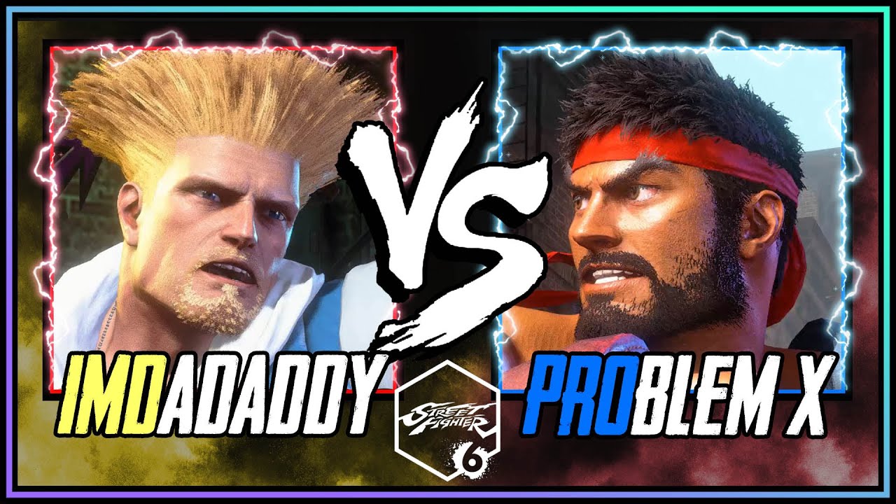 SF6➣ PROBLEM X ( RYU ) VS IMSTILDADDDY ( GUILE ) Street Fighter 6