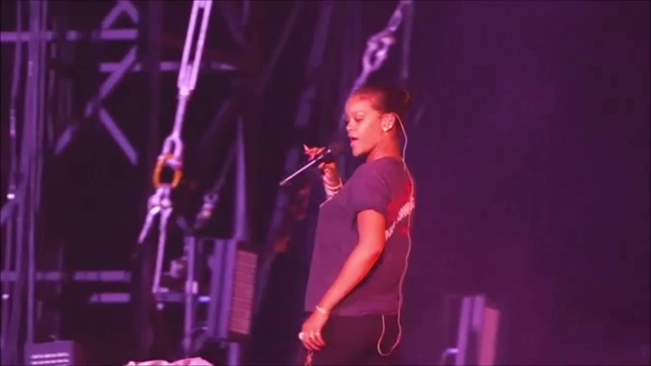 Rihanna's rehearsal @ Amsterdam ArenA