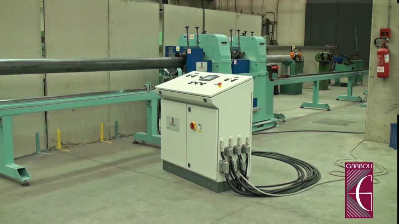 TAPER TUBE AND POLES POLISHING LINE TYPE LT200/S