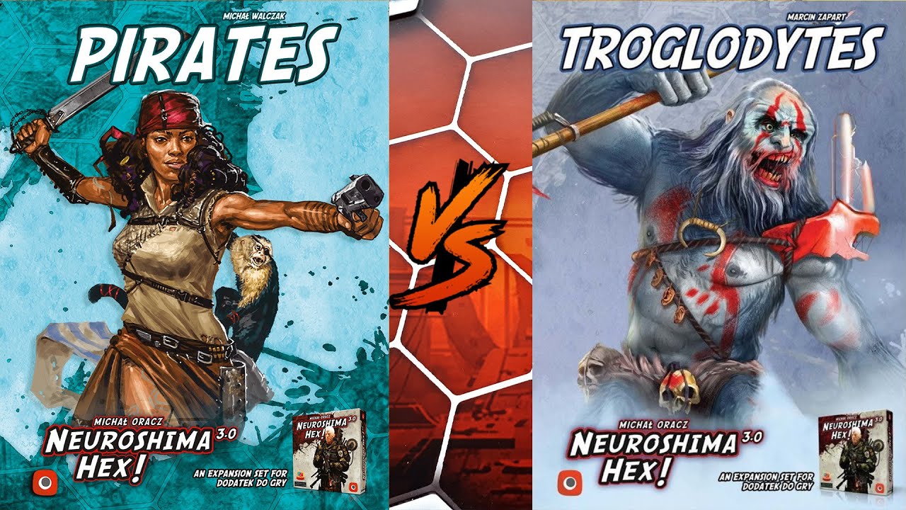 Piraci vs Troglodyci Neuroshima Hex 3.0 Rozgrywka 13