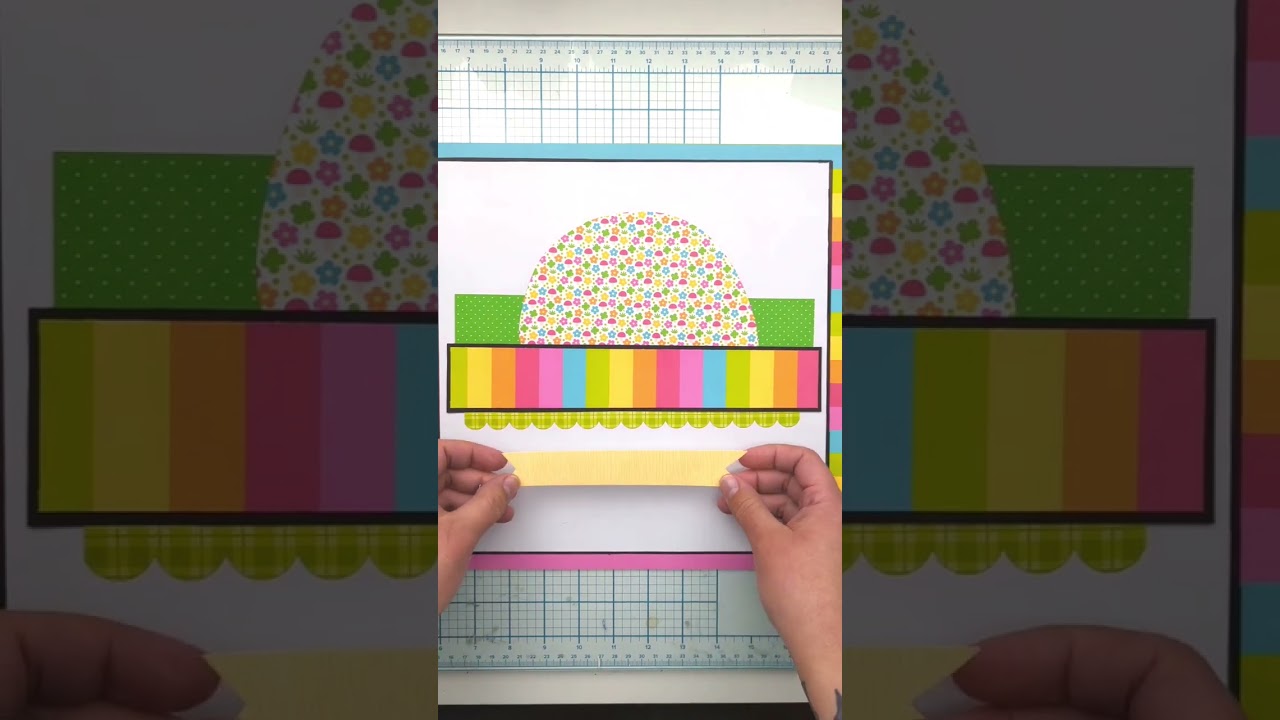 Scrap Easter 12x12 Scrapbook Page with Me! #scrapbookingideas #scrapbookinglayouts #scrapbookwithme