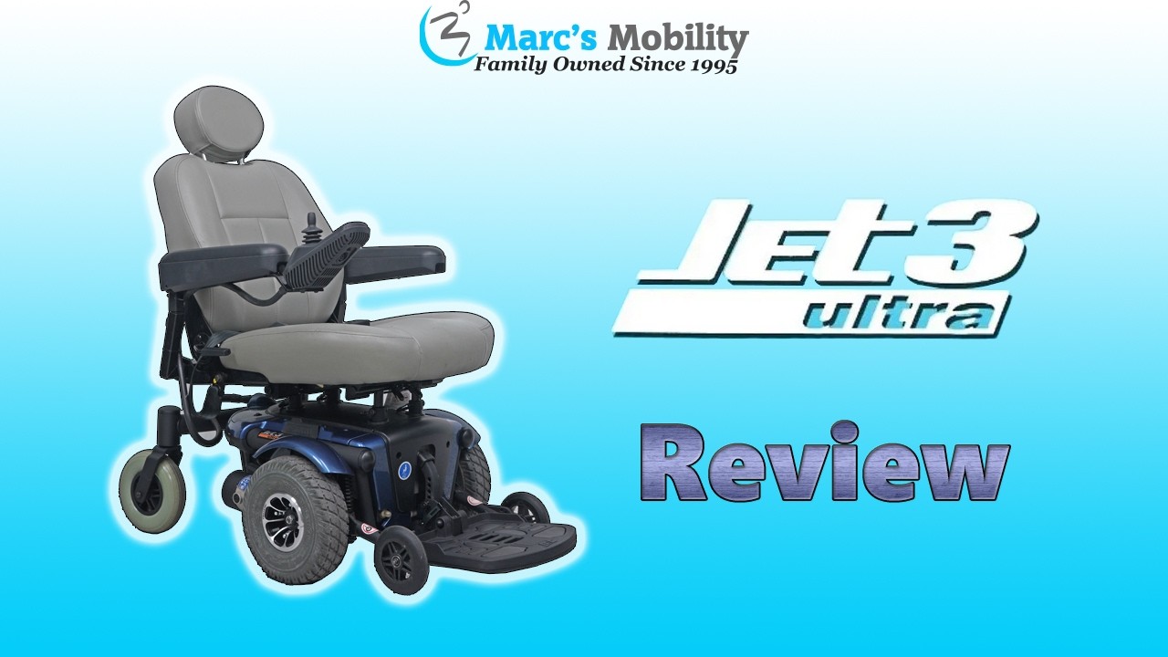 Jazzy Jet 3 Ultra Basic Small Powerchair in Blue - Review # 8645