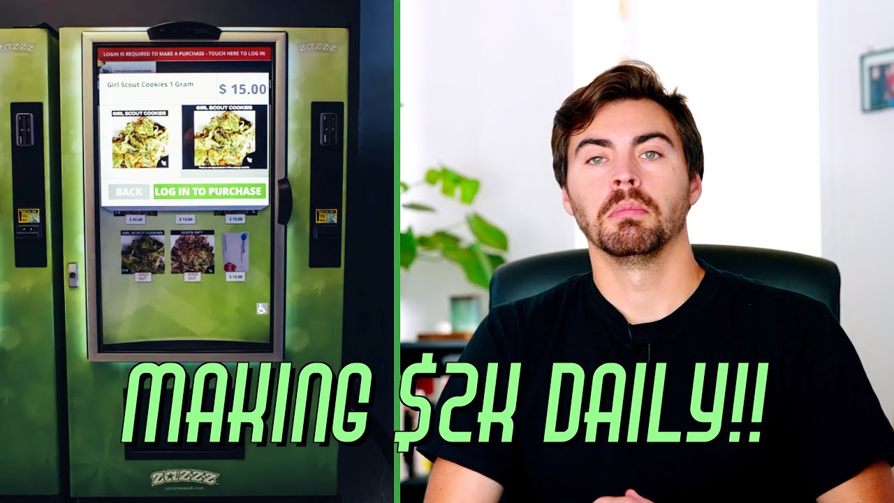 A Vending Machine Full of Marijuana?!
