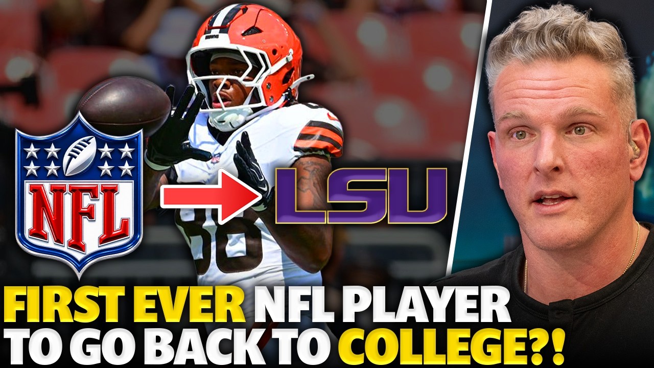 He Was Cut By The Browns & Going To Play For LSU This Season?!