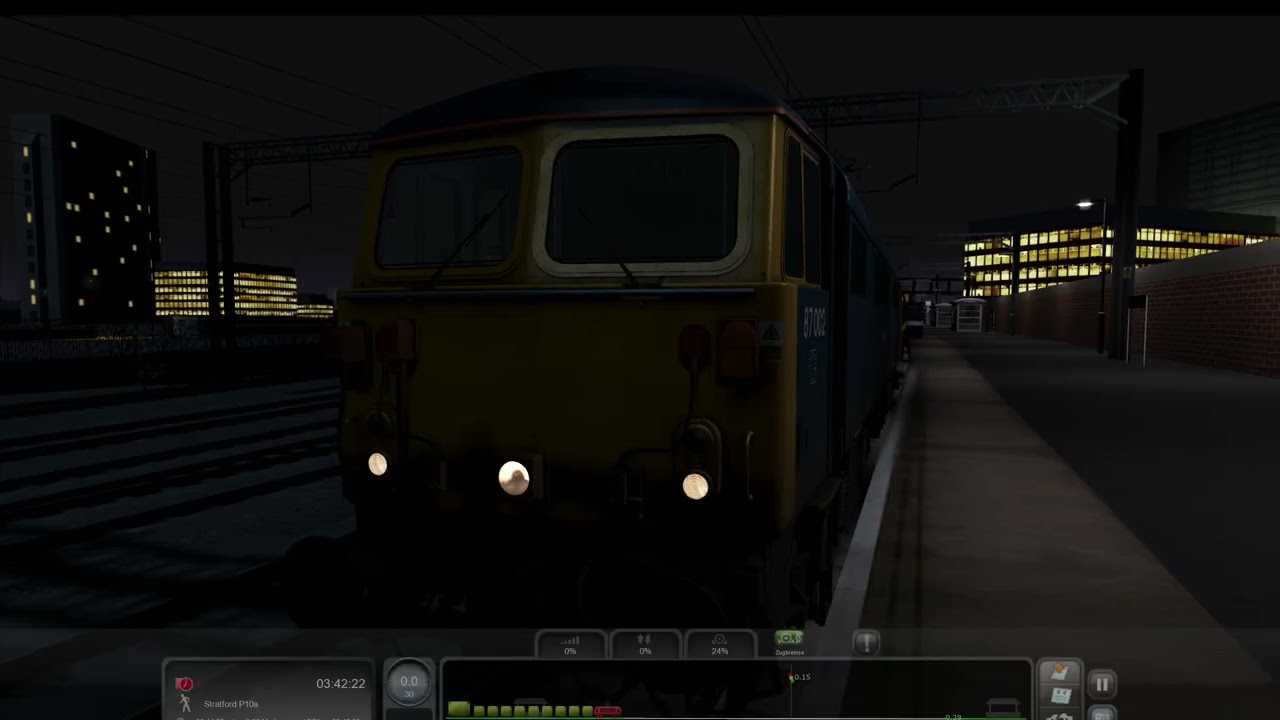 TS Classic Class 87 Night express from Ipswich to London and back (Part 2/2)