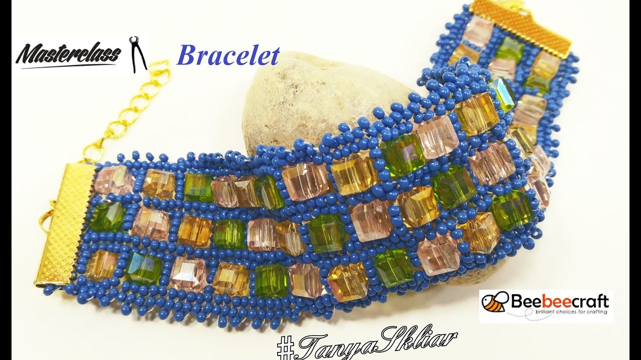 Браслет из Бисера и Бусин в технике НДЕБЕЛЕ / Beaded bracelet in NDEBELE technique / Beebeecraft