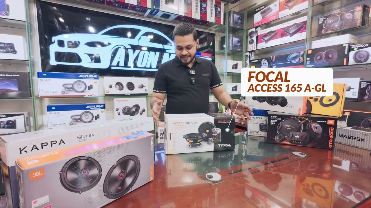 Upgrade your Car’s Audio System with our imported Authentic Car Speakers - Ayon Motors