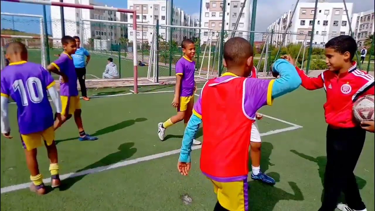تداريب الأطفال في منتزه الرحمة برئاسة السيد عبد الله.