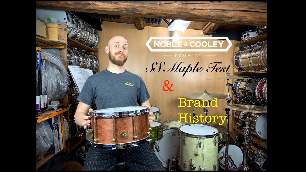 Noble & Cooley SS Maple 14x7 & Brand History