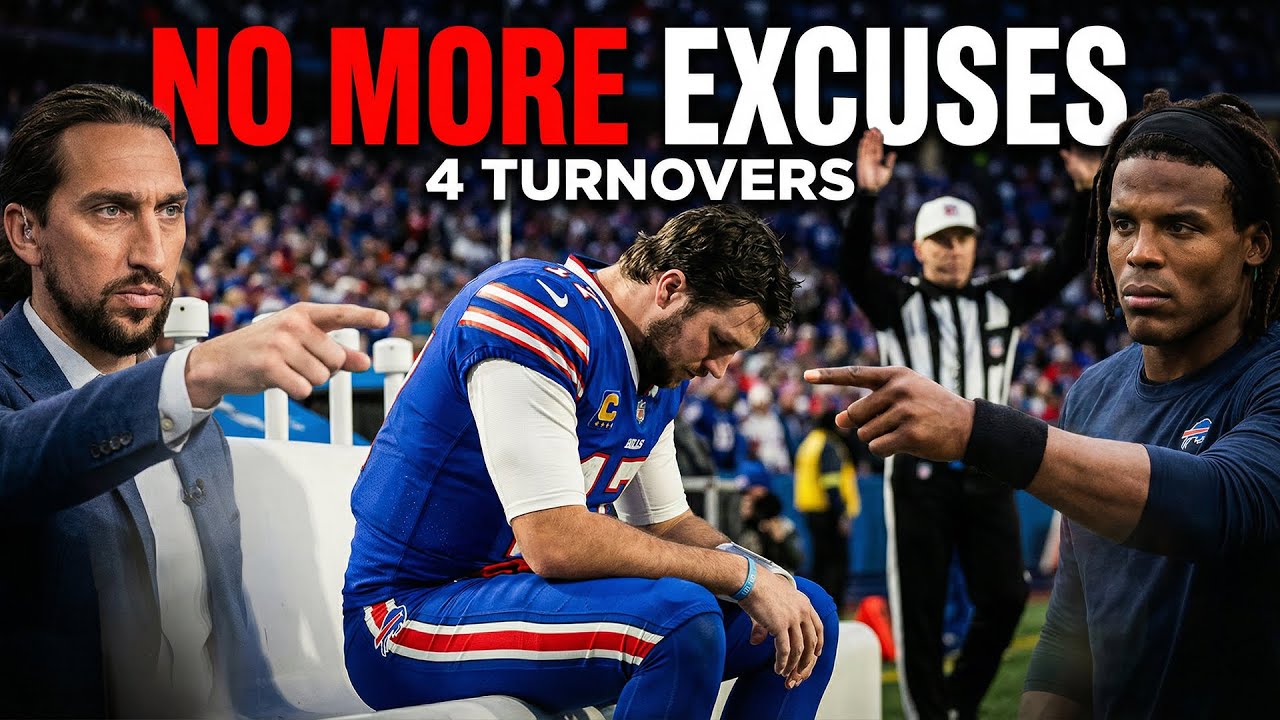 Josh Allen EXPOSED? Nick Wright and Cam Newton Drop the Bombshell After Bills Collapse
