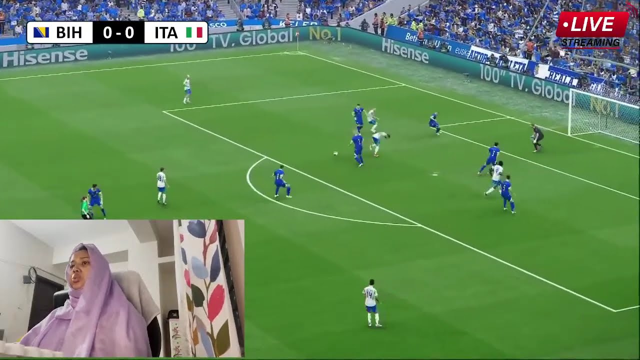 🔴Italy vs Bosnia Live I World Cup Qualifier Match 2026 I Final Match Streaming I Simulation