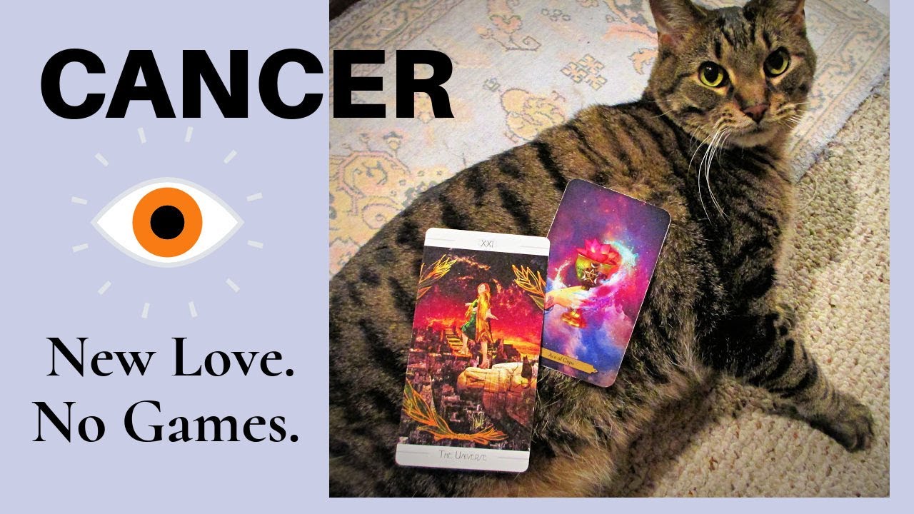 CANCER! A new soulmate is being sent to you! Your person is playing games.  Love Tarot