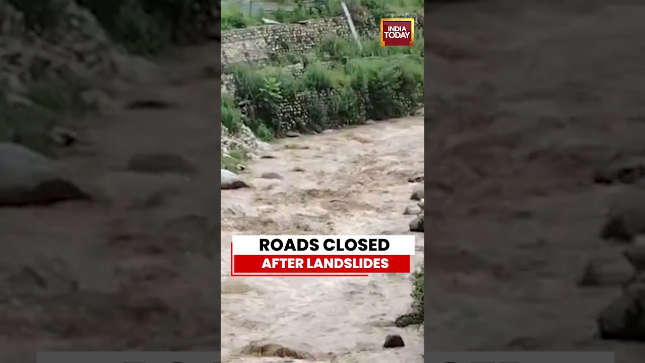 Tehri Garhwal Rains: Landslides Block Key Roads, Authorities On High Alert #flood