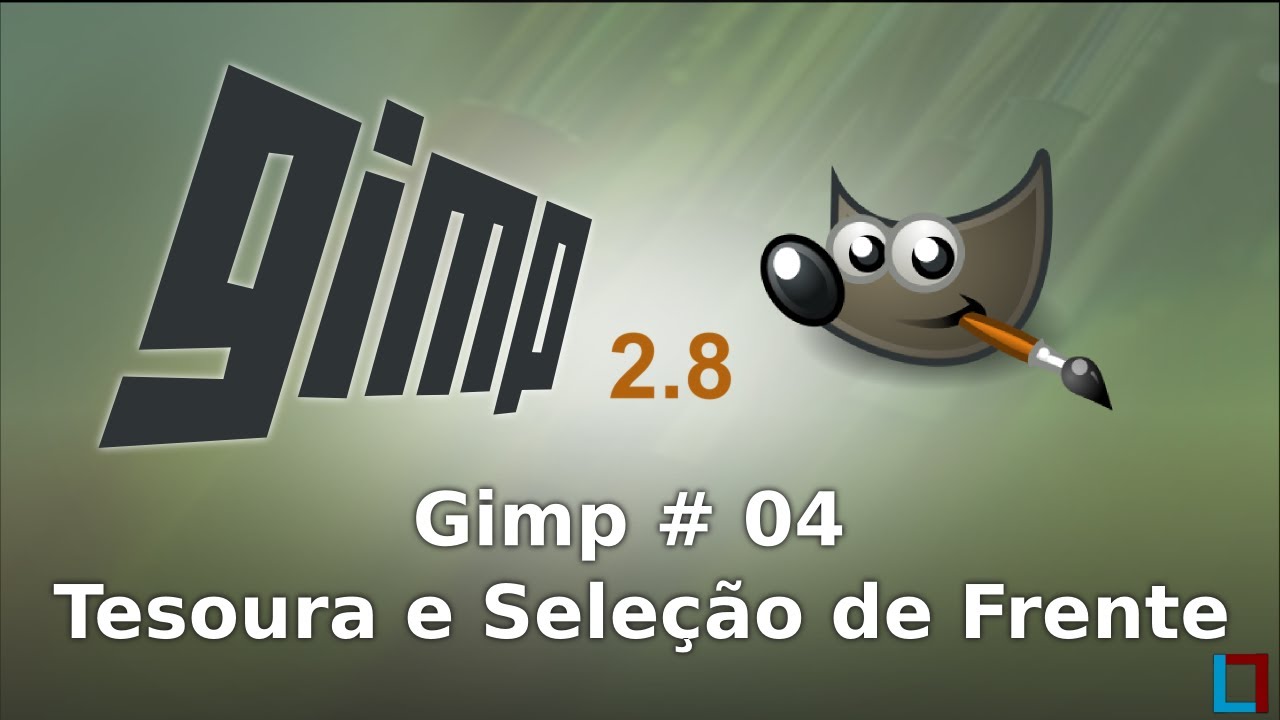 Seleções com o Gimp - Tesoura e Seleção de Frente