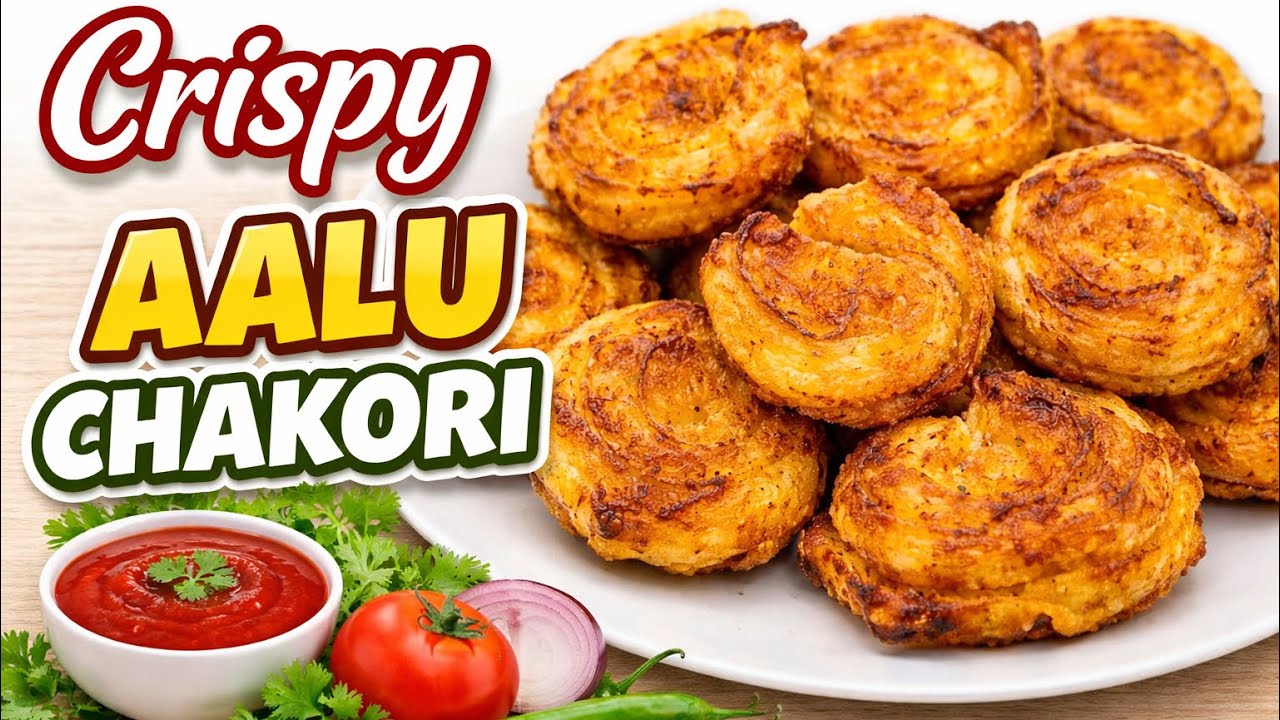 Ramadan Special Crispy Aalu Ki Chakori Recipe ✨| Super Crunchy & Easy Snack Recipe #viral #tranding 