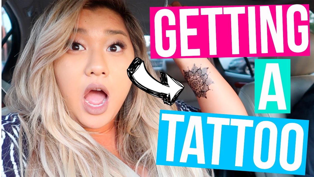 GETTING A TATTOO!!