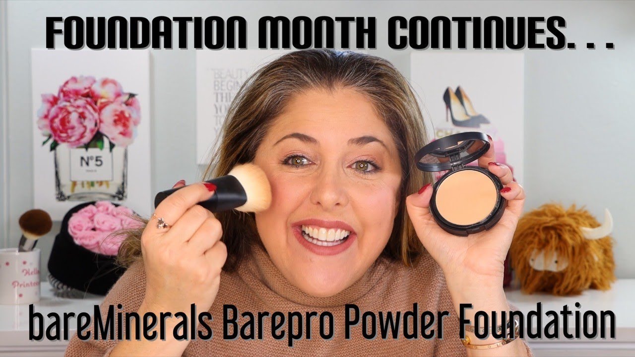 NEW bare Minerals BAREPRO Powder Foundation!