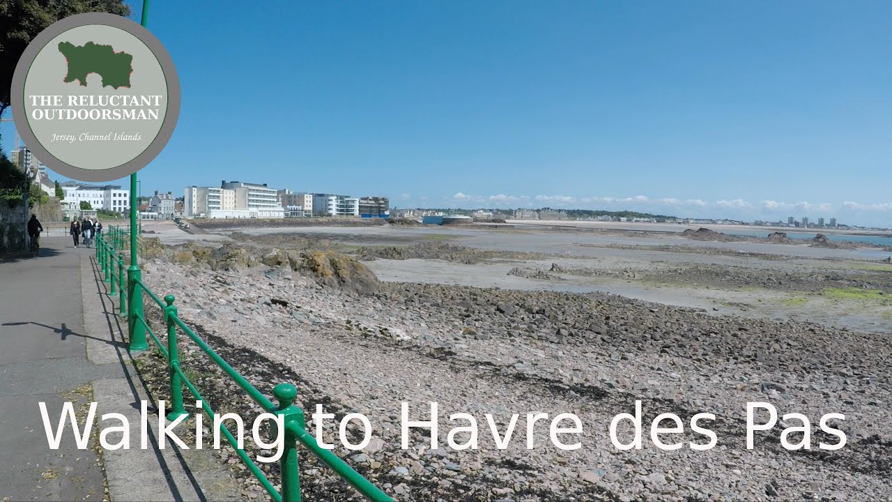 Walk to Havre des Pas #jersey #st. helier #harbour #walking