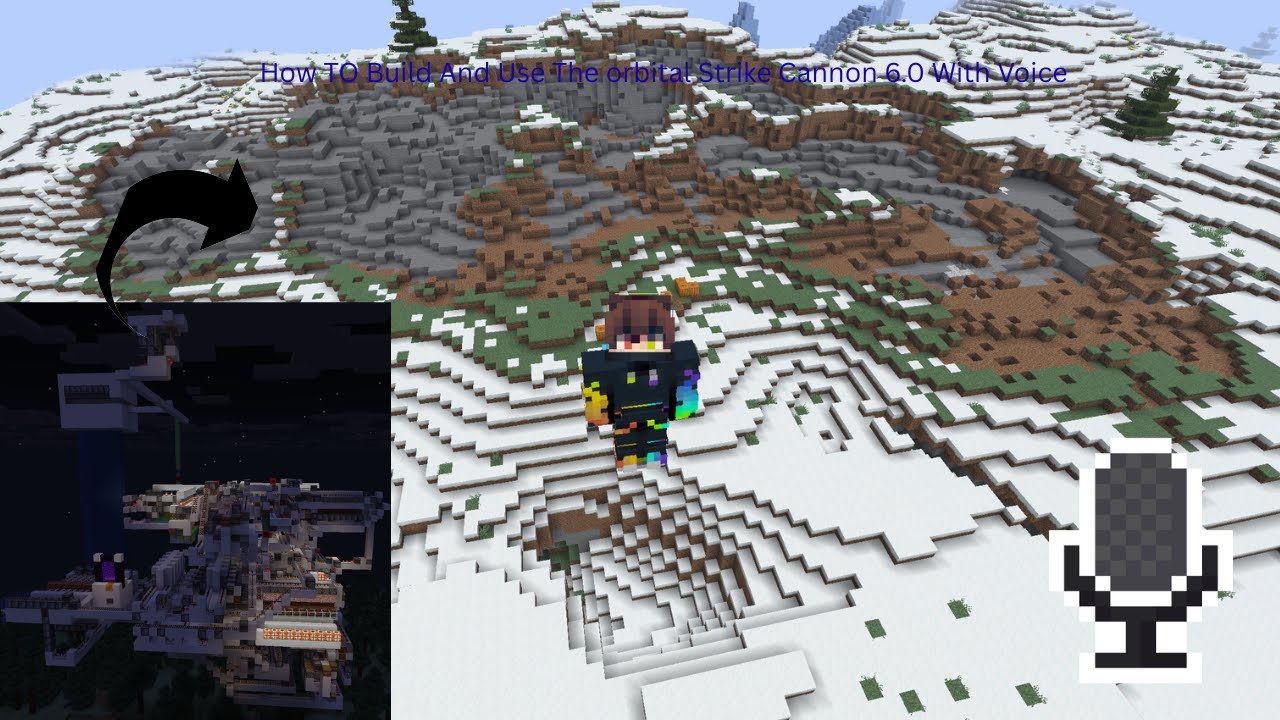 How to Build and Use the Orbital Strike Cannon In Minecraft 6.0
