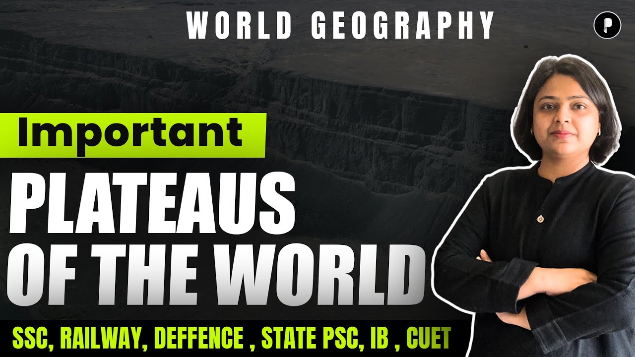 Important Plateaus of the World | World Geography with Mapping