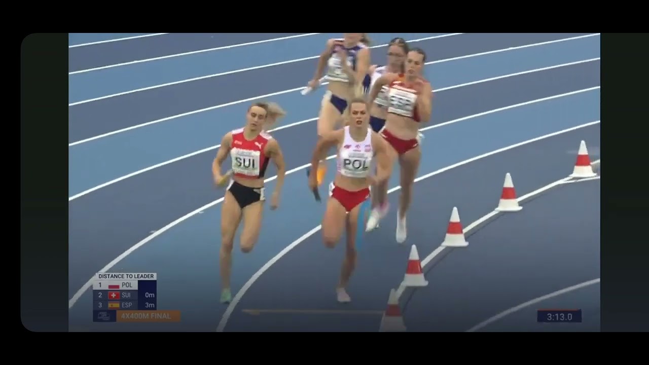 Mistrzostwa Europy U23 Espoo 2023 sztafeta 4x400mK Finał