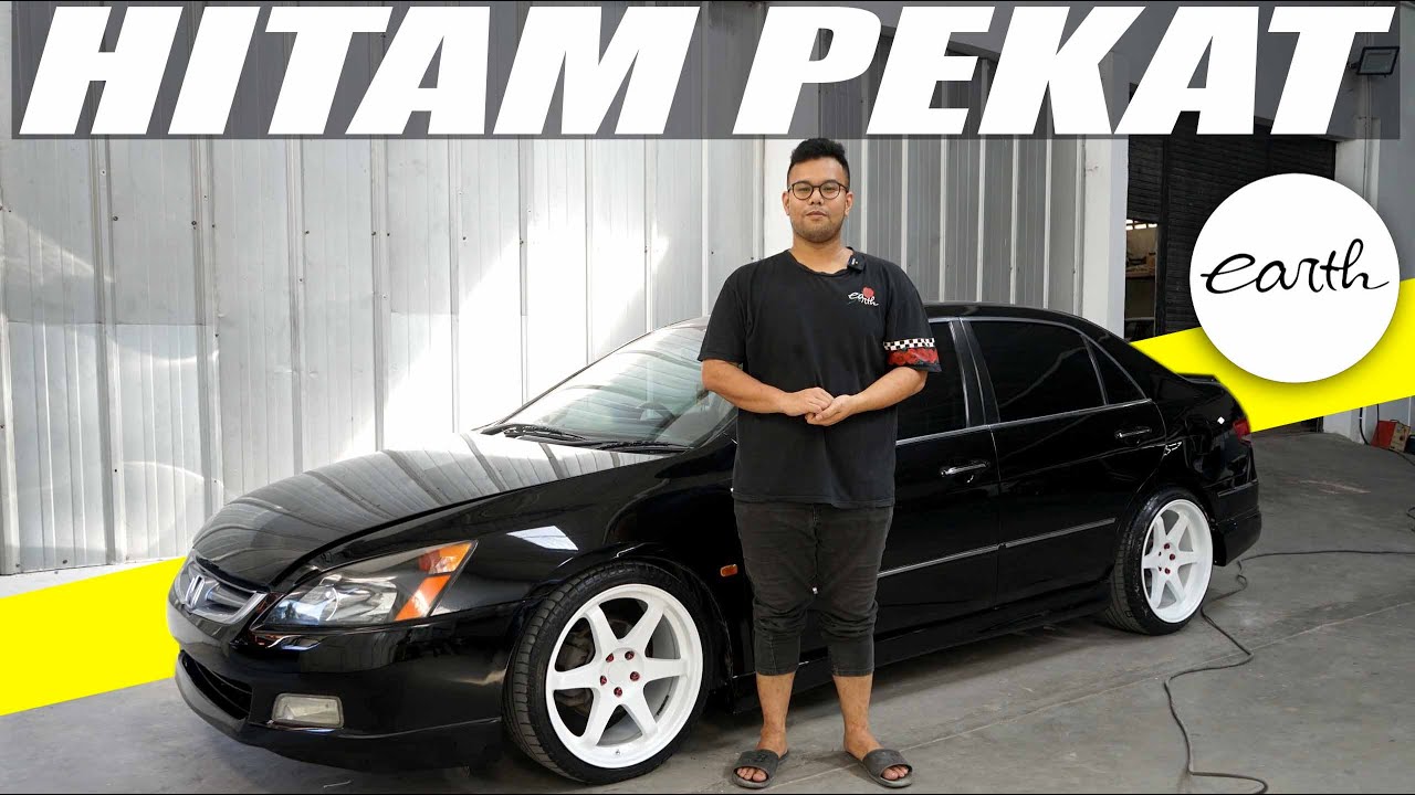 PROJECT MODIFIKASI HONDA ACCORD CM5 SUPER DEEP BLACK DONE. LANGSUNG KAYA BARU! #CARVLOG