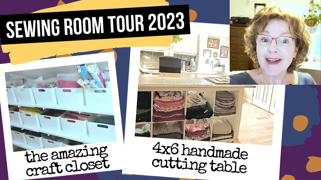 My Dream Sewing Room ✨ Studio Tour & Organization ✨ #sewingroomgoals #craftspace
