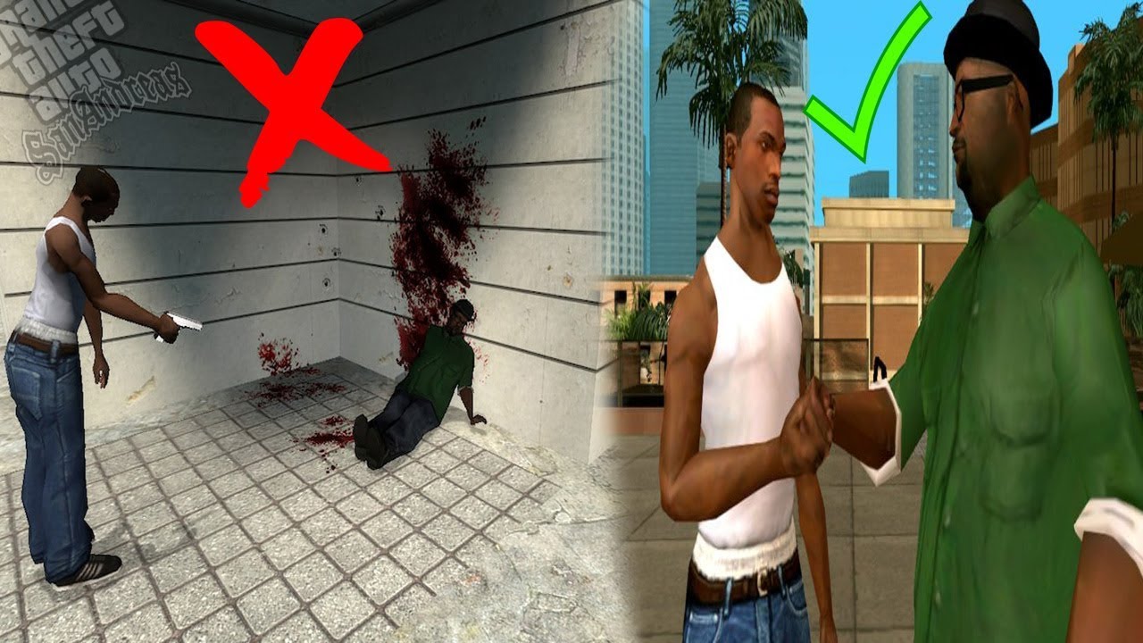 سيجي لم يقتل بيك سموك في المهمة الاخيرة شاهد ماذا حدث | gta san