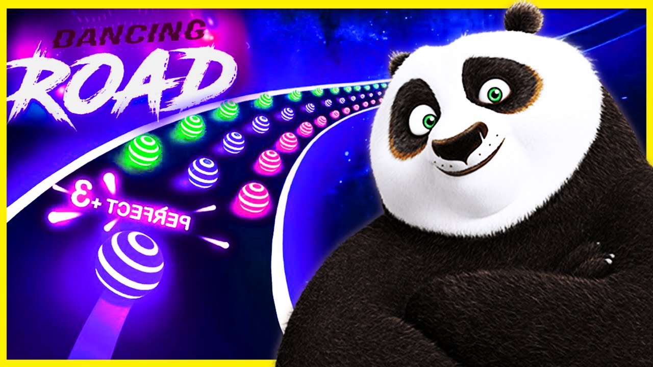 Kung Fu Panda Theme | Dancing Road VS Tiles Hop EDM Rush *BEST*