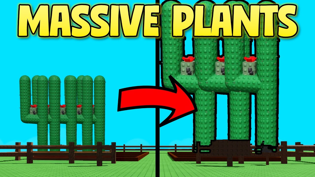How to ACTUALLY Get MASSIVE Plants in Grow a Garden (Roblox)