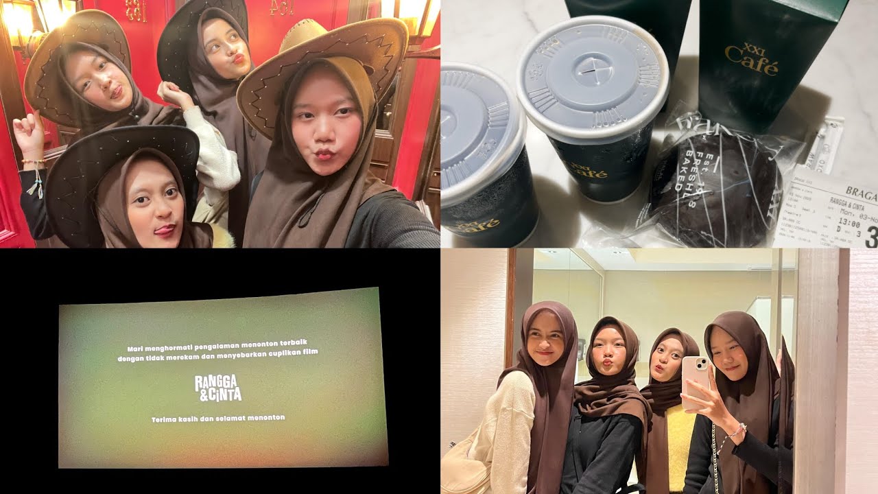 Today edisi nonton Rangga&Cinta di bioskop!!!