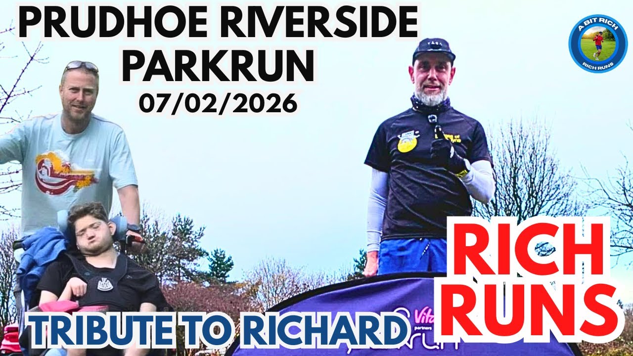 Забег RICH RUNS - дань памяти Ричарду на забеге Prudhoe Riverside Parkrun - 07.02.2026