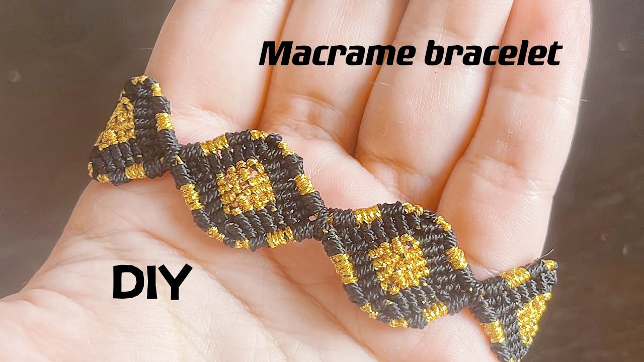 #how to make#macrame#bracelet#tutorial#DIY